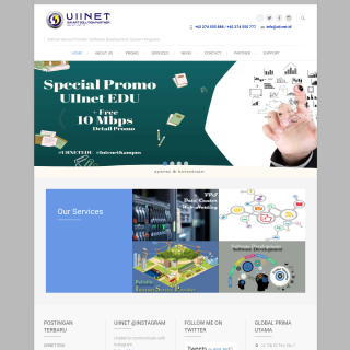  Global Prima Utama, PT  aka (UIINET)  website