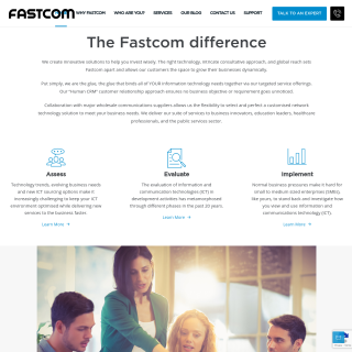 Fastcom Limited  website