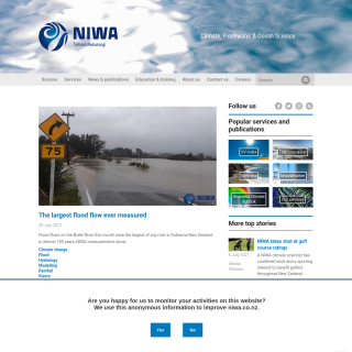  NIWA  website