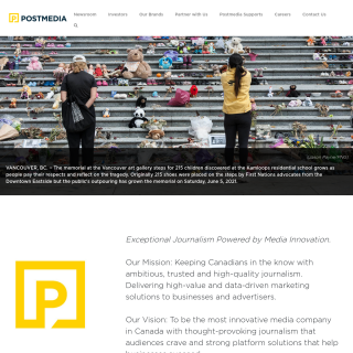  Postmedia Network, Inc.  website