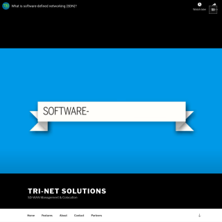 Tri-net Solutions  website