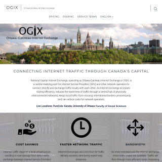  OGIX Route Servers  aka (Ottawa-Gatineau Internet Exchange)  website