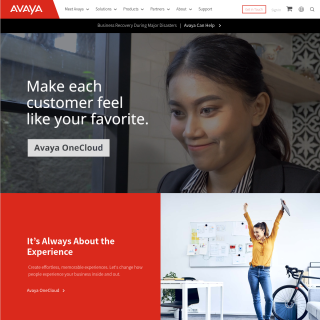 Avaya  website