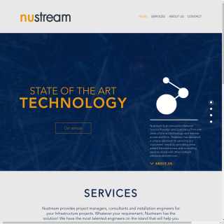 Nustream Communications  website