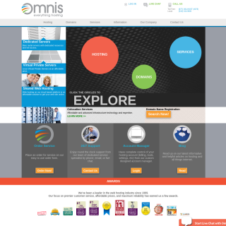 Omnis Network  website