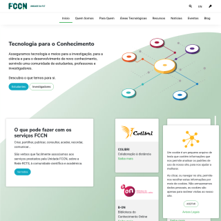 FCCN - Fundacao para a Computacao Cientifica Nacional  website