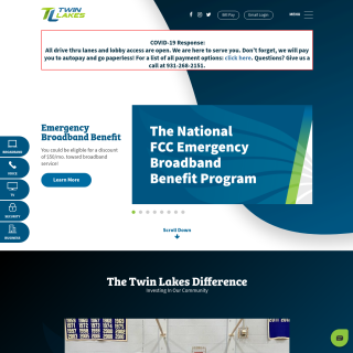  Twin Lakes Telephone  aka (Twin Lakes)  website