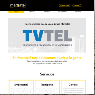 Marcatel COM  website