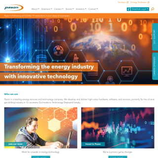  Pason Systems Corp  website
