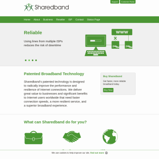  Sharedband Technologies  website