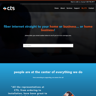 CTS Communications Corp.  website