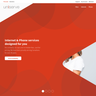 Uniserve Communications Corp  website