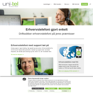  Uni-tel  aka (Uni-tel A/S)  website
