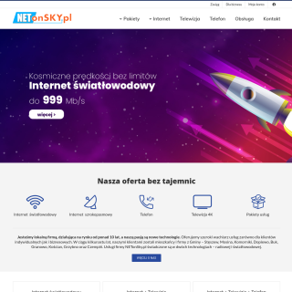  NETonSKY.pl  website