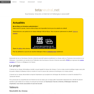  Association tetaneutral.net  website