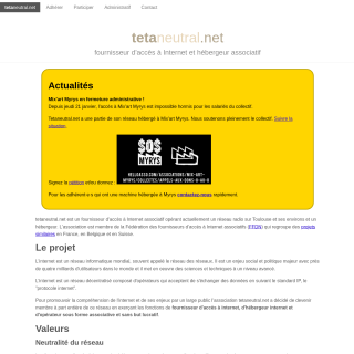 Association tetaneutral.net  website