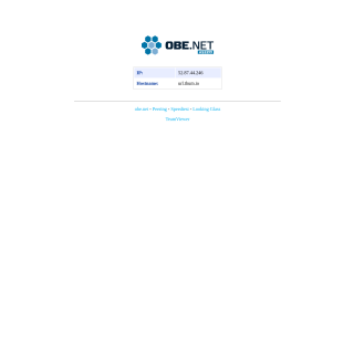  Obenetwork  aka (AS3399)  website
