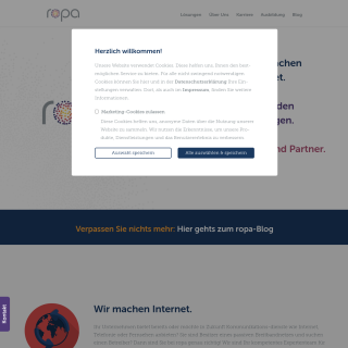 ropa carrier solutions  website