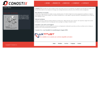 Conostix S.A.  website