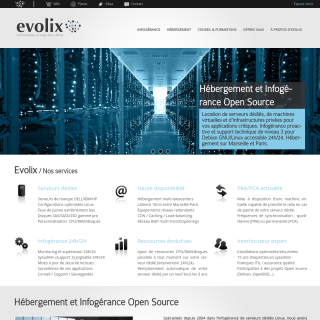 Evolix  website