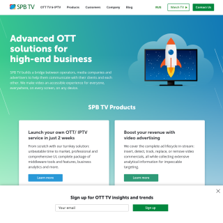 SPB TV website