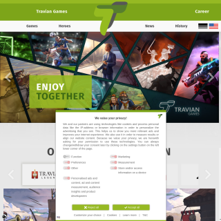  Travian Games GmbH  website