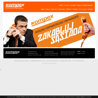 KOMPEX  website