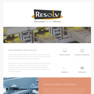 ResoLv SARL  website