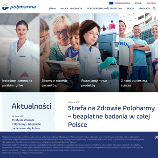 Polpharma Spolka Akcyjna  website