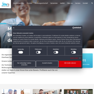 Stadtnetz Bamberg GmbH  website