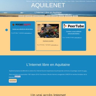 Aquilenet  website