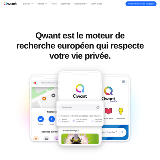 QWANT aka (Qwant) website