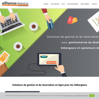 Alliance Reseaux SAS  website