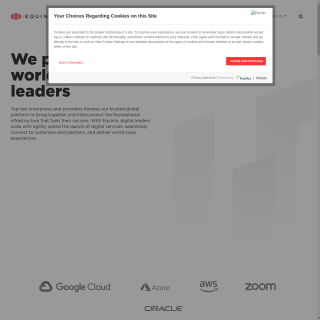 Equinix Connect - CH, Chicago  website