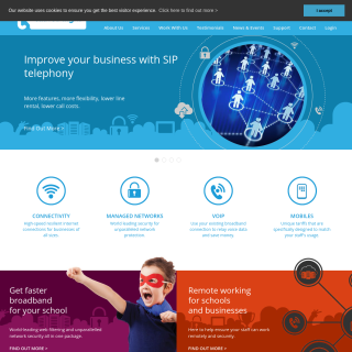 Talk Straight Group Ltd aka (SchoolsBroadband) website