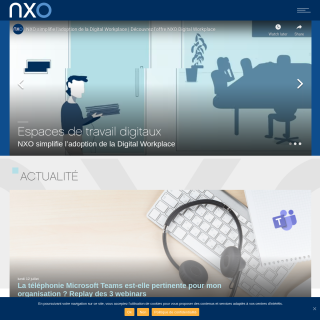 NXO France  website