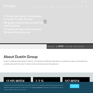  Dustin  website