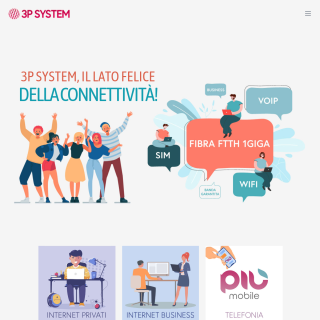  3P System Srl  website