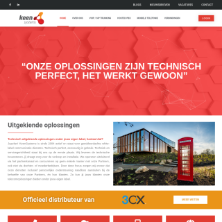 KeenSystems B.V. website