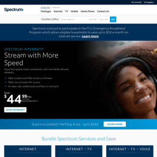  Charter Communications (20001)  aka (Formerly Oceanic Time Warner Cable, Spectrum)  website