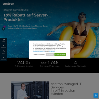 centron GmbH  website