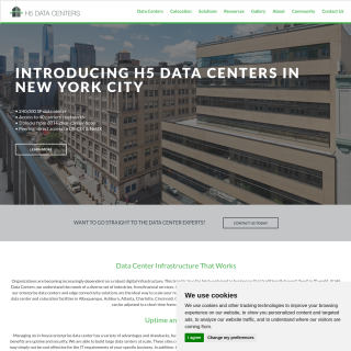 H5 Data Centers  website