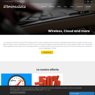 Tecnodata Trentina  website