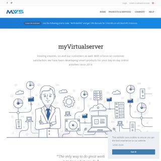 myVirtualserver  website