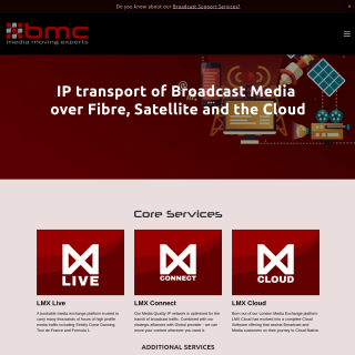 Broadcast Media Communication Ltd  website