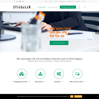Stiegeler Internet Service  website