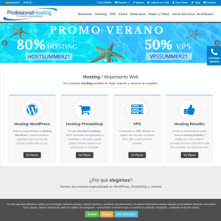  Soluciones web on line  aka (Profesional Hosting)  website