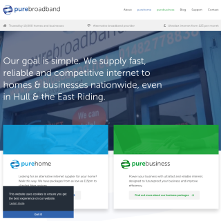  Pure Broadband  aka (purebroadband)  website