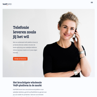  VoIPGRID  website
