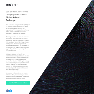  CXS  aka (CXS Connected Enterprise)  website